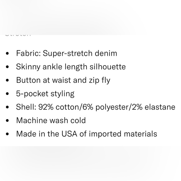 FRAME DENIM Ali cigarette high rise jeans - Picture 8 of 8